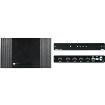 Distribuidor Amplificador HDMI 1:4 | 4K@60Hz (4:4:4) | HDR10 | HDCP 2.2 | Ancho de Banda 17.82 Gbps | Manejo Inteligente EDID | RS-232 | Mega TOOLS™