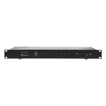 Secuenciador de Potencia / 8 Canales / Retraso 1 s / 6000 W Total / 10 A por Canal / Activación Remota 24 VCD / Rack 19" (1.7 ft)