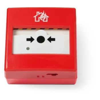 Pulsador Manual de Alarma / Direccionamiento Automático / EN 54-11 / EN 54-17 / Aislador de Cortocircuito / LED Multicolor / 240 Direcciones