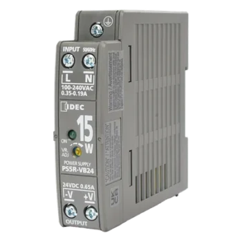 Fuente de Alimentación Conmutada / 24 Vdc / 15 W / Riel DIN / Entrada Universal 100-240 Vac