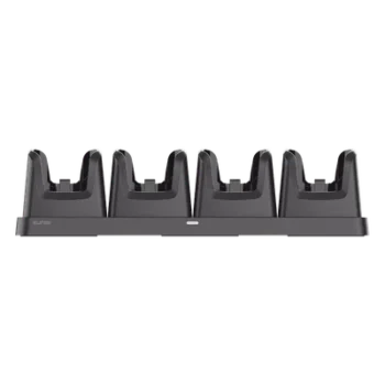 Base de Carga 4 Bahías / Tecnología 2-Pin / Indicador LED / 460x130x112.2 mm (18.1x5.1x4.4 in) / Certificaciones CE, FCC, RoHS