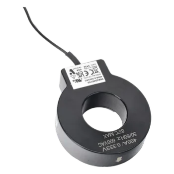 Transductor de Corriente de Núcleo Sólido / 400 A / Salida 0.333 V / Diámetro 1.25 in / Cable 6 ft (1.8 m) / UL