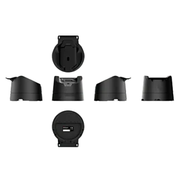 Soporte Giratorio para Terminal Punto de Venta / Rotación 0°~180° / Entrada 24V 1.4A / Pogo Pin 6 PIN / USB Tipo-A / Ethernet / RJ12 / RS232 / -10°C a 50°C