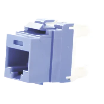 Conector Jack / Categoría 5e / 8P8C / Terminación 110 / Keystone / Sin Blindaje / Color Azul