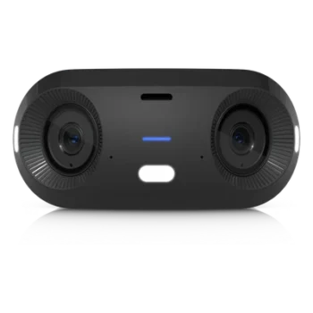 Cámara IP Panorámica / Dual 4K 16 MP / 180° HFOV / IR 20 m (65.6 ft) / PoE+ / IP66 / Audio Bidireccional / IA Multi-TOPS