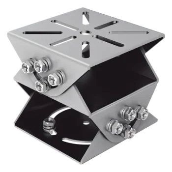 Montaje PT Universal / Multieje / Acero Gris Platino / 100×100×92.5 mm (3.94'×3.94'×3.64') / 850 g (1.87 lb) / Interior y Exterior
