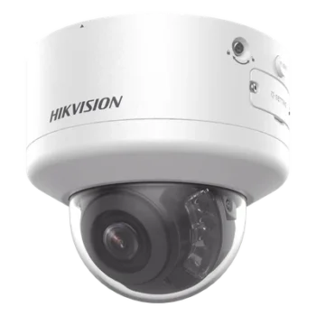 Cámara Domo IP / 4 Megapixel / Lente Motorizado 2.7-13.5 mm / Dual Light 40 m (131.2 ft) / Audio y Alarma I/O / PoE+ / IP66 / IK10