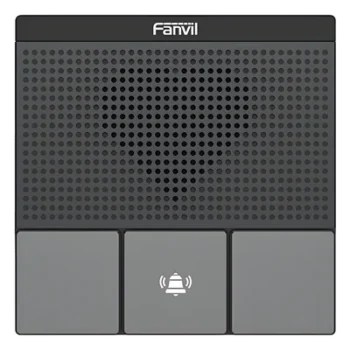 Mini Intercomunicador SIP / 2 Líneas / 3 Botones Programables / IP54 / Wi-Fi Dual Band / Montaje Pared