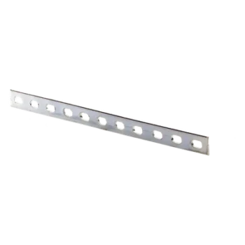 Clip recto / 275 mm / Acabado electro zinc / Aplicaciones industriales y comerciales