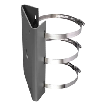 Montaje para Poste Vertical / Diámetro 400-600 mm / Acero Galvanizado SUS304 / 250x127x46 mm / 1.6 kg / Plateado