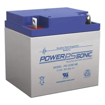 Batería de Respaldo AGM/VRLA / 12V / 28Ah / Vida Útil 5 Años / Terminales NB2 / Certificada UL