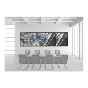 Kit Videowall / 4x2 / 8 Pantallas 55" (1.7 m / 5.6 ft) / Full HD 60 Hz / Decoder 128 Canales / Base Pared