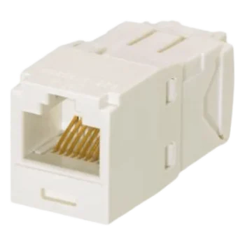 Módulo Jack RJ45 / Categoría 6 / Terminación TG sin herramienta / 22-26 AWG / -10°C a 65°C / Blanco Ártico