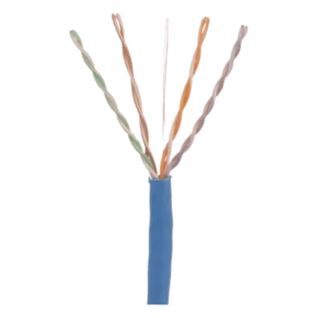 Cable UTP / Categoría 6 / 305 m (1000 ft) / 23 AWG / CMP Plenum / 250 MHz / 4 Pares