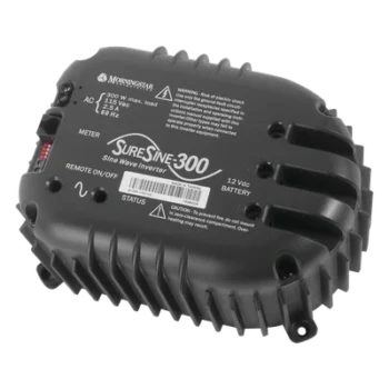 Inversor de Onda Sinusoidal Pura / 300 W / 12 VCC a 110 VCA / 85-90% Eficiencia / UL / Uso Industrial
