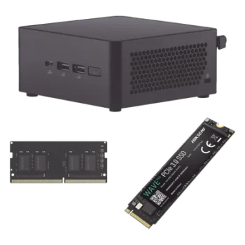 Mini PC / Core 3-100U / DDR5 16GB / SSD 256GB M.2 / Soporta 96GB RAM / USB 3.2 Gen 2