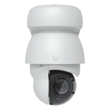 Cámara IP PTZ Industrial / 4K 8 Megapixel / Zoom Óptico 22x / IR 100 m (328 ft) / IA Reconocimiento Facial y Placas / PoE++ / IP66 / Giro Continuo 360°