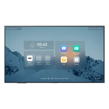 Pantalla Profesional / 65" / 4K UHD IPS / Wi-Fi 6 Dual Band / Bluetooth 5.1 / HDMI 2.0 x3 / Integración MTR