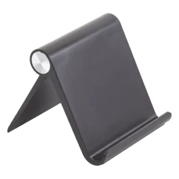 Soporte de Escritorio para Celular / Ajustable 0° a 100° / Plegable / Compatible 4" a 7.9" / ABS / Antideslizante