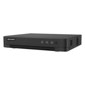 DVR Pentahíbrido / 8 Canales TURBOHD + 8 Canales IP / 8 Megapixel (4K) / Audio Bidireccional / AcuSense / H.265+ / 1 Bahía HDD