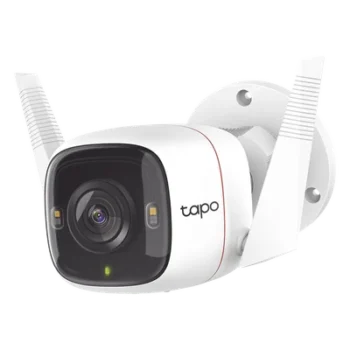 Cámara Bala IP / 4 Megapixel 2K QHD / Wi-Fi 2.4 GHz / Ethernet 10/100 Mbps / IR 30 m (98.4 ft) / Starlight Color / IP66 / Audio Bidireccional / Micro SD 256 GB