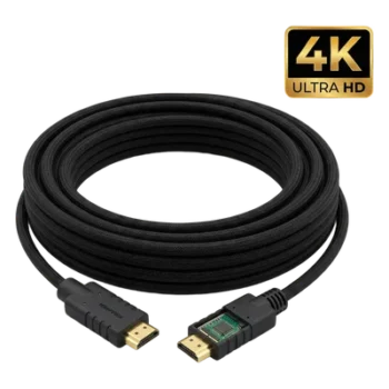 Cable HDMI Activo / 4K@60Hz 4:4:4 / 18 Gbps / 20 m (66 ft) / HDR / Triple Blindaje / K-Lock / UL CL3/FT4