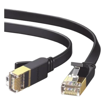 Cable Ethernet Plano Cat7 U/FTP / 10 Gigabit / 600 MHz / 1 Metro (3.28 Pies)