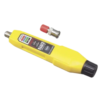 Probador de cables coaxiales / RG59, RG6/6Q, RG7, RG11 / Mapeo de 4 cables / LED indicadores / 5.75" (146 mm) / 2x AAA