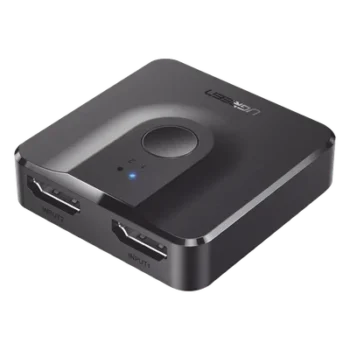 Switch HDMI Bidireccional / 4K 60Hz / HDR / 3D / Dolby Atmos / Metal / Sin Alimentación Externa
