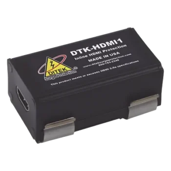 Protector HDMI / 2.0a y HDCP 2.2 / 4K UHD 60Hz / Carcasa Aluminio Blindada / 63x35x25 mm / 2.5x1.4x1.0 in