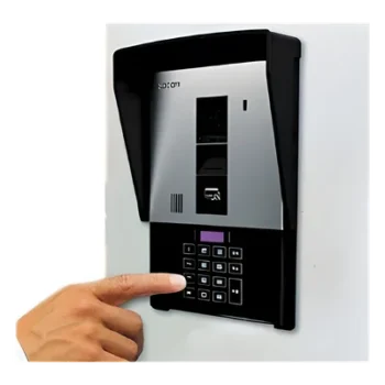 Protector Climático para Porteros Eléctricos / ABS Ultrarresistente / Protección Solar y Lluvia / Instalación Rápida / Exteriores