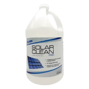 Limpiador para Paneles Solares / Sin Enjuague / pH Neutro 7 / Concentrado 25:1 / 4 Litros / Hasta 100 Litros de Solución