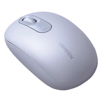 Mouse Inalámbrico / 2.4 GHz / 800-2400 DPI / Alcance 10 m (32.8 ft) / 3 Botones Silenciosos / Ergonómico / Dusty Blue