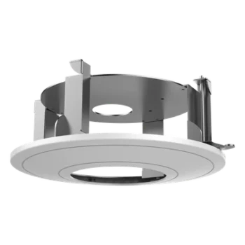 Montaje de Plafón para Cámara Domo / Acero y Plástico / Carga 3 kg (6.6 lb) / Ø 225 mm (8.86 ft) × 98.2 mm (3.87 ft) / Techo Plano