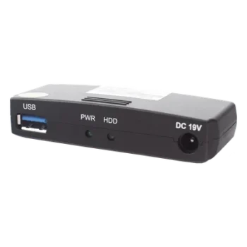 Lector Externo de Disco Duro / USB 3.0 200 Mbps / USB 2.0 40 Mbps / Aluminio / -10°C a 70°C / 12VDC 1A