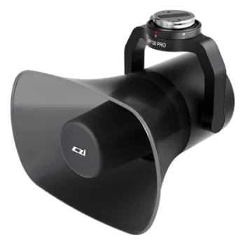 Altavoz de Largo Alcance para Drones / 130 dB / Alcance 700 m (2296.6 ft) / Luz de Advertencia Multicolor / Transmisión en Vivo y TTS / Compatible DJI Matrice M300/M350/M400