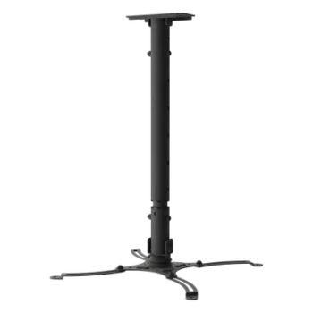 Soporte de Techo para Proyector / Extensión 17" a 25.5" (43.18 cm a 64.77 cm) / Carga Máxima 10 kg (22 lb) / Acabado Epóxico Resistente / Incluye Herrajes de Montaje
