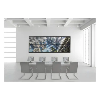 Kit Videowall 3x2 / 6 Pantallas 55" Full HD / Decoder 16 HDMI 4K / Base de Piso / Estructura Acero / 128 Canales Simultáneos