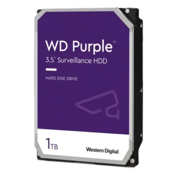 Disco Duro para Videovigilancia / 1 TB / SATA III 6 Gb/s / 5400 RPM / 64 MB Caché / 3.5 Pulgadas / 64 Cámaras / 8 Bahías / 0°C a 65°C (32°F a 149°F)