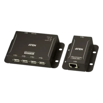 Extensor USB 2.0 / Cat 5 / Hub 4 puertos / 50 m (164 pies)