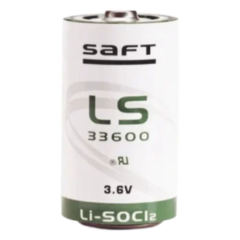 Batería de Litio Industrial / Tamaño D / 3.6 V / 17 Ah / 61.2 Wh / Pulso 400 mA / Hermética Vidrio-Cristal