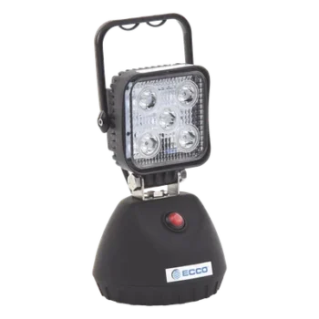 Luz de Trabajo Recargable / 650 Lúmenes / 5 LED 3W / IP67 / Montaje Magnético / 3-4 Horas Autonomía
