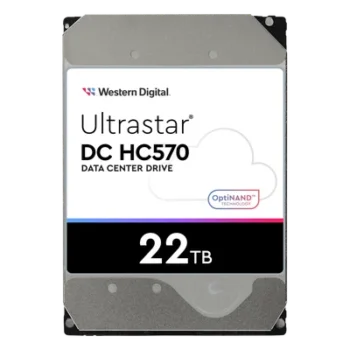Disco Duro Data Center / 22 TB / 7200 RPM / SATA 6 Gb/s - SAS 12 Gb/s / HelioSeal / OptiNAND / 512 MB Buffer / 2.5M Horas MTBF