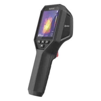 Cámara Termográfica Portátil / IR 256 x 192 / Visual 2 Megapixel / Rango -20°C a 550°C / Pantalla LCD 3.2" / SuperIR / Wi-Fi / Memoria 16GB