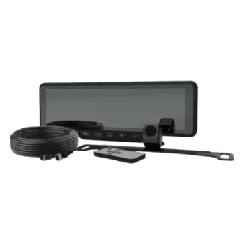 Sistema de Reversa para Vehículos Comerciales / Monitor LCD 9" / Cámara 1080p / Lente Gran Angular 170° / Visión Nocturna / Expandible a 2 Cámaras