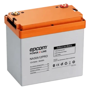 Batería de Iones de Sodio Ciclo Profundo / 12 Vcc 30 Ah / 360 Wh / 4000 Ciclos / Bluetooth / IP65