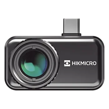 Cámara Termográfica para Smartphone / IR 384 x 288 / Rango -20°C a 650°C / Precisión ±2°C o ±2% / Frecuencia 25/50 Hz / Lente 10 mm F1.0 / USB-C Android