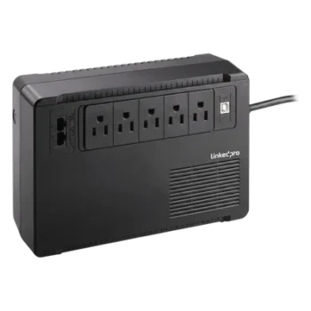 UPS de Escritorio / 750 VA / 375 W / Topología Standby / 8 Tomas NEMA 5-15R / Supresión 890 J / USB 2.4 A