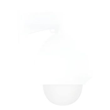Burbuja Protectora para Domo PTZ / 4 Pulgadas / IP66 / IK10 / Ahumado Medio / 4.7 x 3.5 Pulgadas