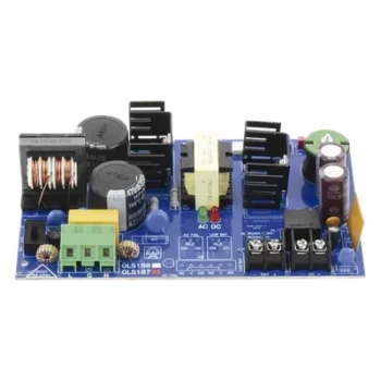 Fuente de Alimentación Tipo Tarjeta / Salida Seleccionable 12/24 VCC / 6 A / Entrada 115 VCA 50/60 Hz / Protección contra Sobretensión y Cortocircuito